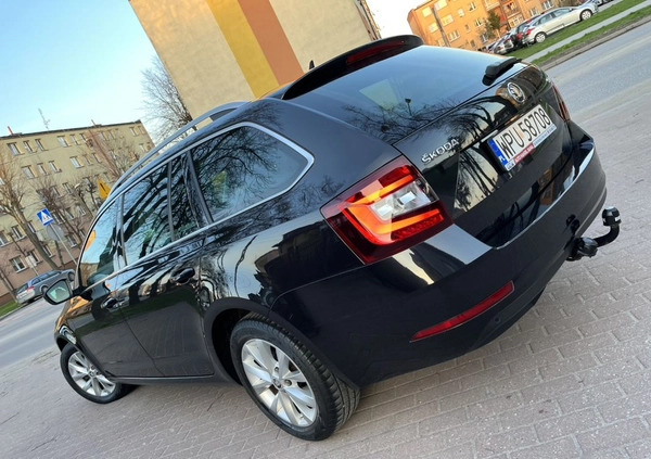 Skoda Octavia cena 48700 przebieg: 182555, rok produkcji 2017 z Pszczyna małe 742